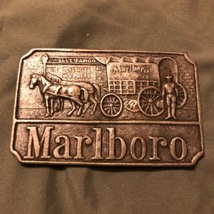 Marlboro Wells Fargo stage coach buckle